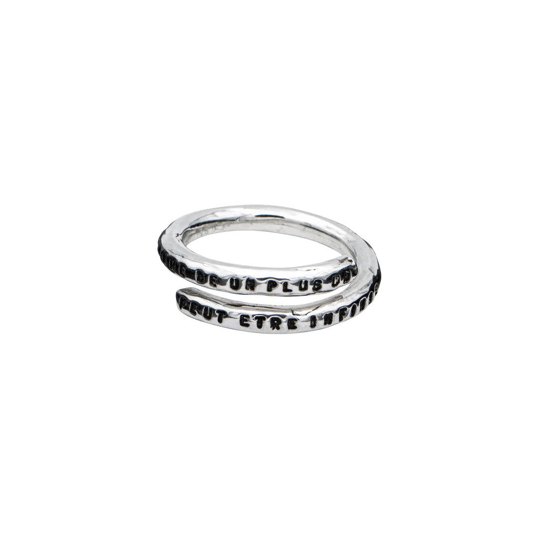 Bague Spirale Infini | "Infinity" Spiral Ring