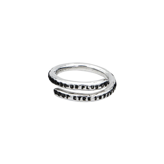 Bague Spirale Infini | "Infinity" Spiral Ring