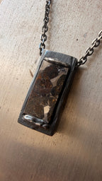 Portal Necklace with Pallasite